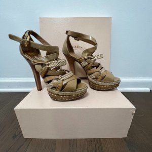 Prada Nude Platform Heals